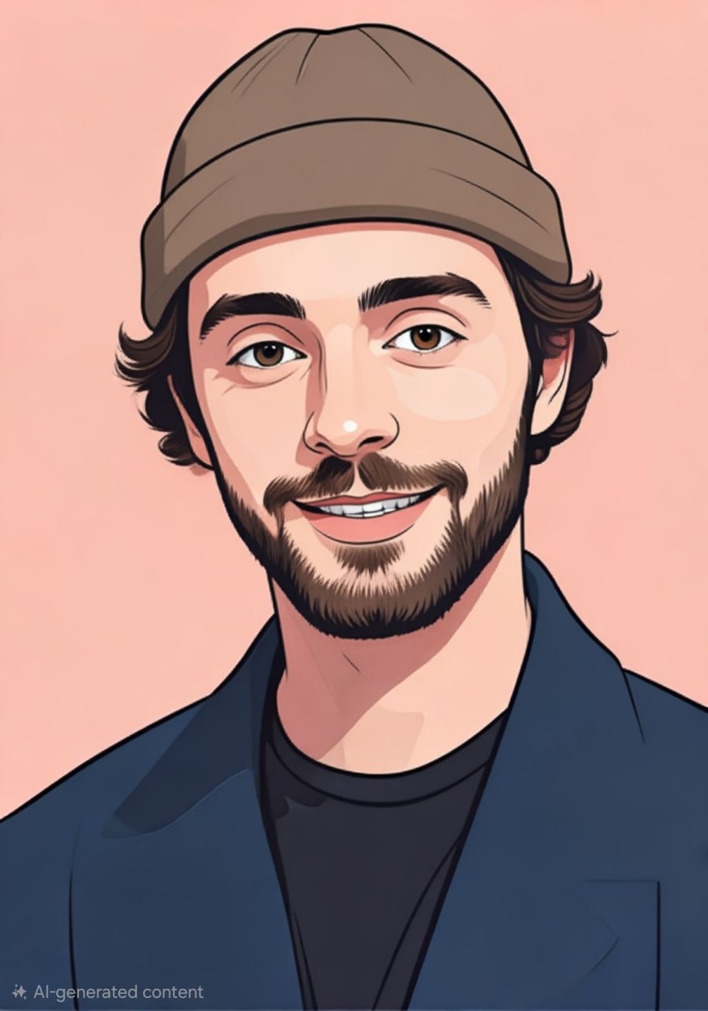 A visionary person looking at an object, symbolizing the concept of finding treasure in perceived trash.