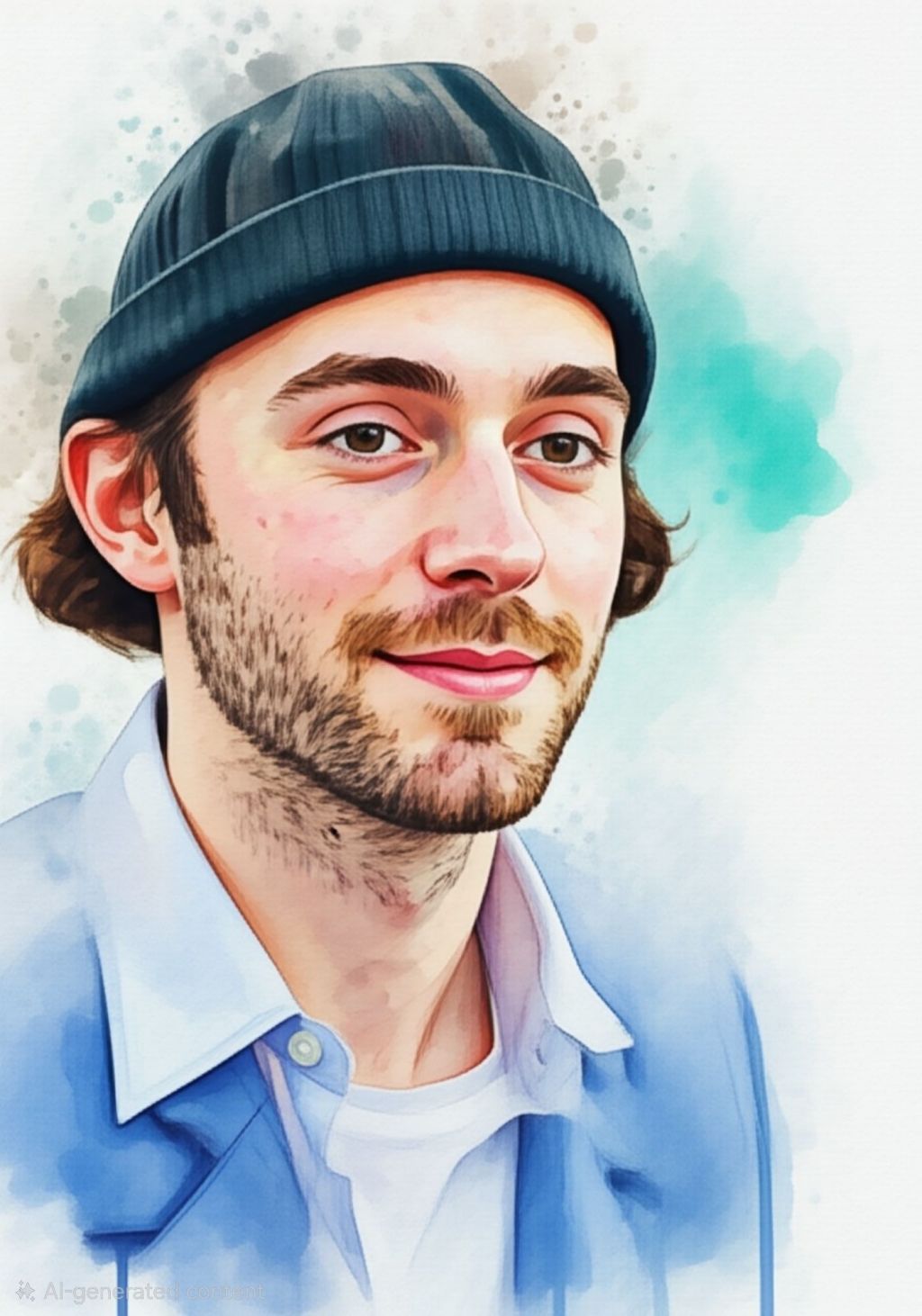 A person smiling and looking directly at the camera, representing the concept of personal boundaries and psychology in human relationships.